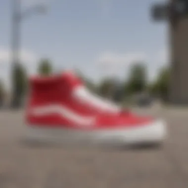 Magnificent Exploring the Vans SK8 Hi Red and White: An Icon in Skateboarding