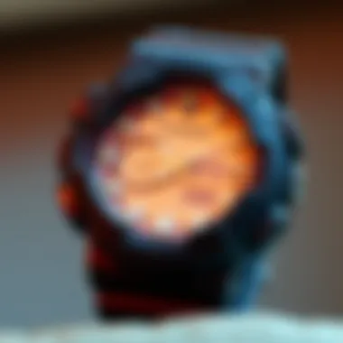 Artistic representation of G-Shock Analog's cultural significance