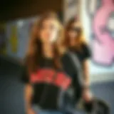 Brixton women's clothing showcasing unique skate style