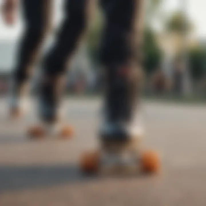 Different types of quad skates displayed for selection