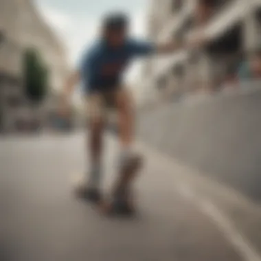 Skaters using Decathlon skateboards in an urban environment