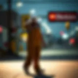 Stylish Dickies overalls in a vibrant color