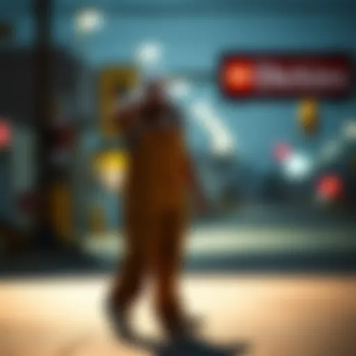 Stylish Dickies overalls in a vibrant color