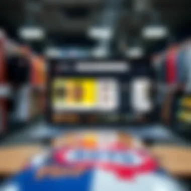 Online shopping interface for skateboards