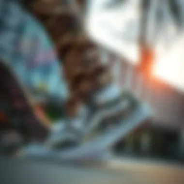 Fashionable Outfit Featuring Camo Vans Sneakers