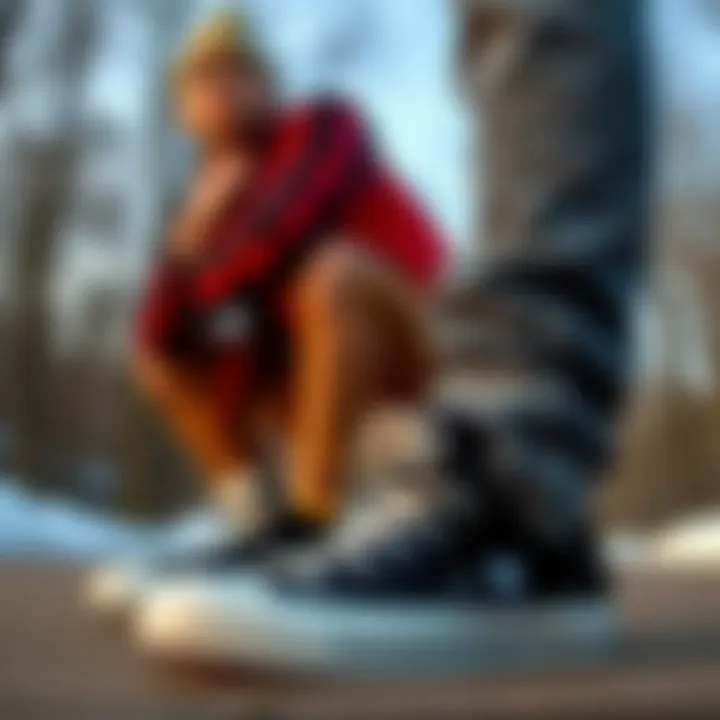 Winter outfit styled with Converse Chuck Taylor All Star Winter sneakers