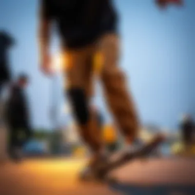 Cultural Significance in Skateboarding Cultural significance of double knee cargo pants within skateboarding culture