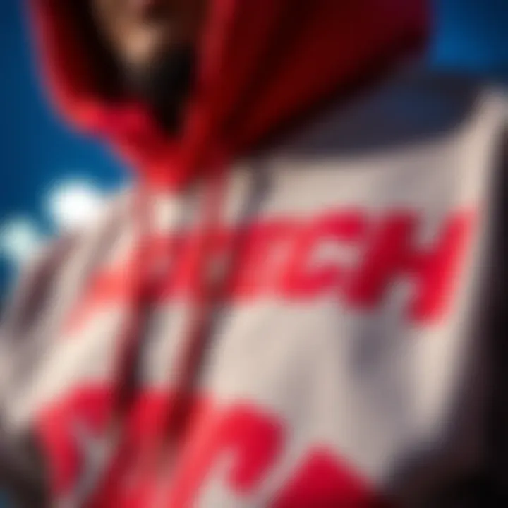 A close-up of Faze Merch apparel reflecting skate culture