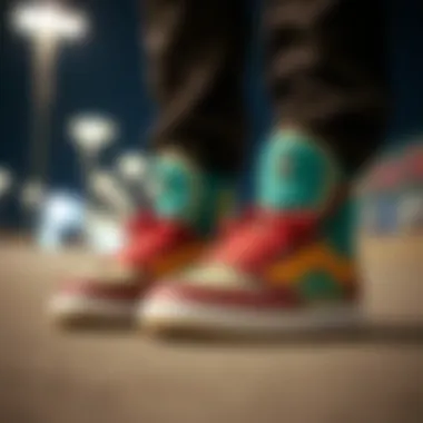 Brand Collaborations with Looney Tunes Collaboration between renowned brands and Looney Tunes for footwear