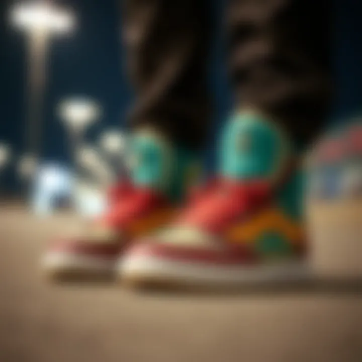 Brand Collaborations with Looney Tunes Collaboration between renowned brands and Looney Tunes for footwear