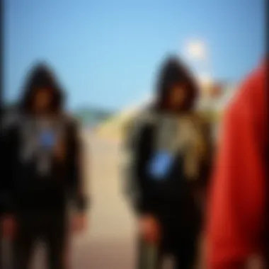 Various styling options featuring LRG skeleton hoodies