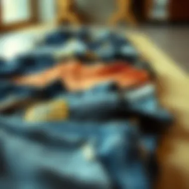 A variety of Rue 21 skater jeans styles laid out