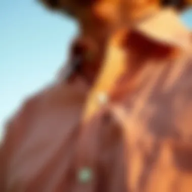 Material Matters: The Role of Fabric in Performance Close-up of fabric texture of a button-up shirt