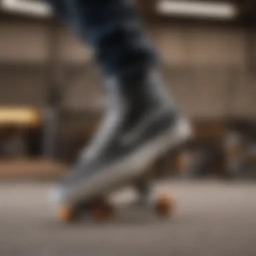 Stylish design of the Berrics Shoe showcasing its unique aesthetics