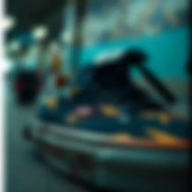 Close-up of Vans skate shoes designed with Lizzie Armanto