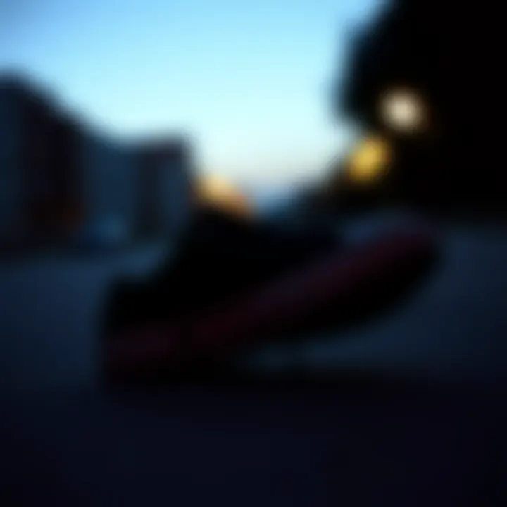 Silhouette of the Converse All Star Sneaker The iconic silhouette of the Converse All Star sneaker