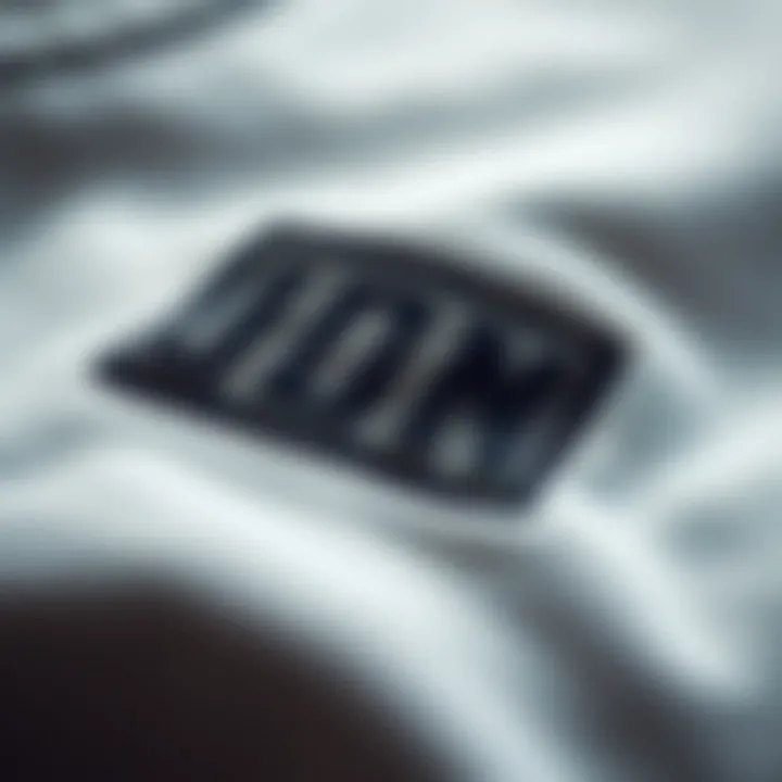 Detailed View of JDM Sweatshirt Craftsmanship Close-up of JDM sweatshirt fabric and stitching