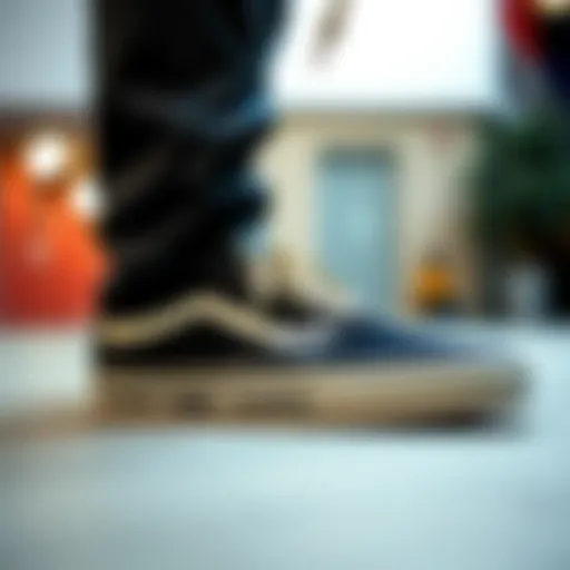 Vans shoes showcasing their unique design and grip suitable for skateboarding