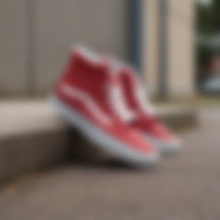 Exploring the Vans SK8 Hi Red and White: An Icon in Skateboarding Summary