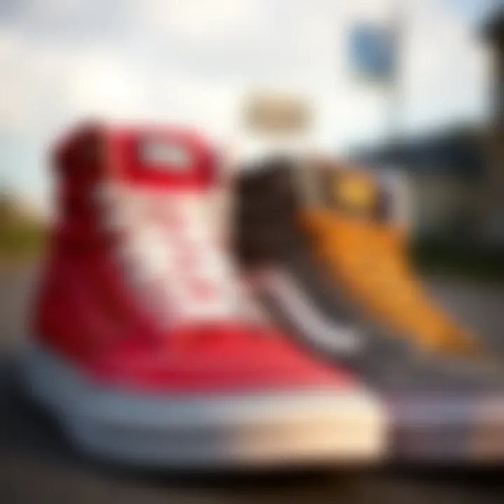 Comparative analysis of Vans Skate High Reissue and original models