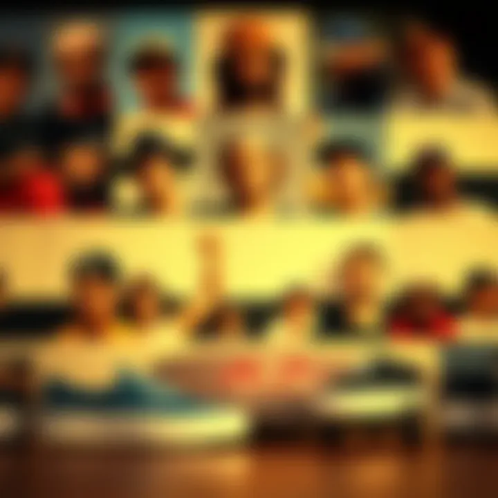 Collage of iconic skateboarders endorsing Vans