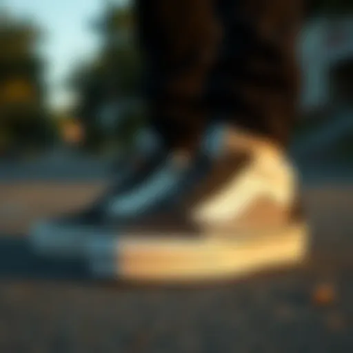 Vans skate shoes showcasing innovative design