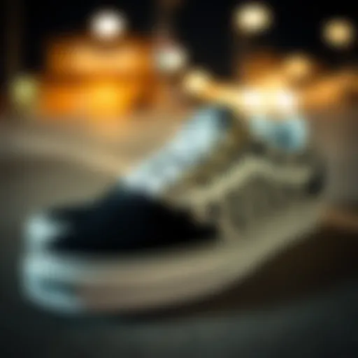 Classic Vans sneakers showcasing their iconic checkerboard pattern