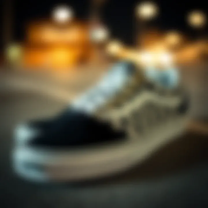 Classic Vans sneakers showcasing their iconic checkerboard pattern
