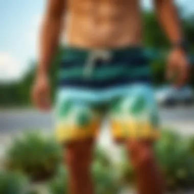 Sustainable production processes for boardshorts