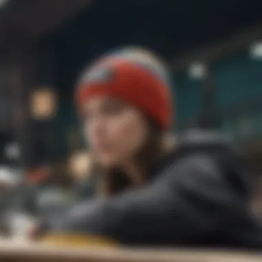 Diverse Styles of Adidas Beanies Collection of Adidas beanies in various colors and styles.