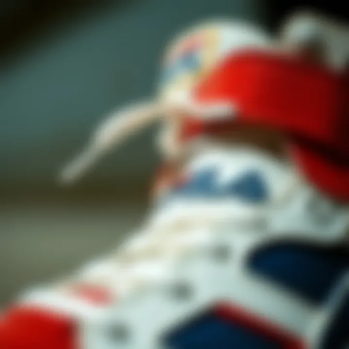 Close-up of the Fila Disruptor II showcasing its unique design features
