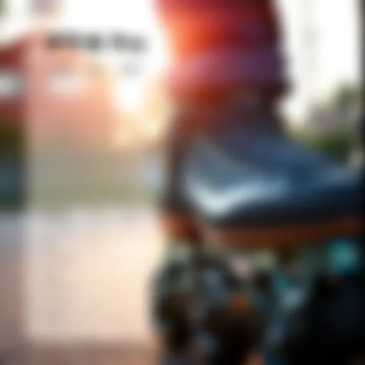 Comparison chart of FT4 Pro skates with other brands emphasizing unique features