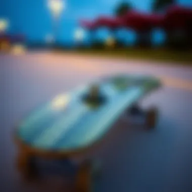 Gator skin skateboard deck demonstrating aesthetic appeal