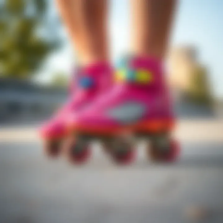 Stylish Heelys showcasing the sleek design and vibrant colors