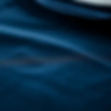 Quality Fabric of Imperial Motion Shirts Close-up of the fabric texture used in Imperial Motion shirts