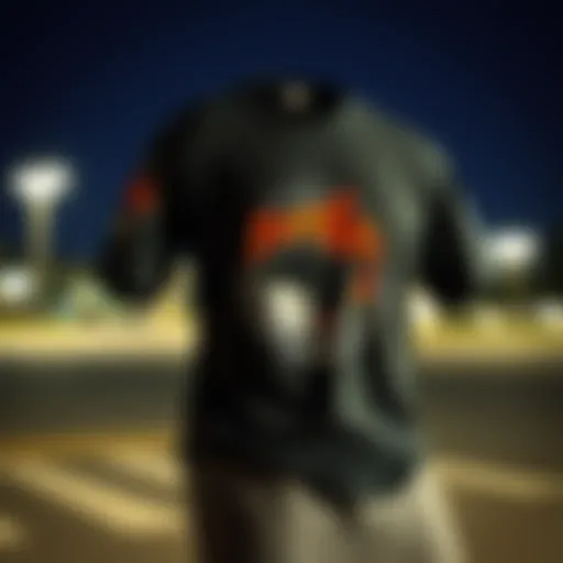 Imperial Motion shirt design showcasing innovative graphics