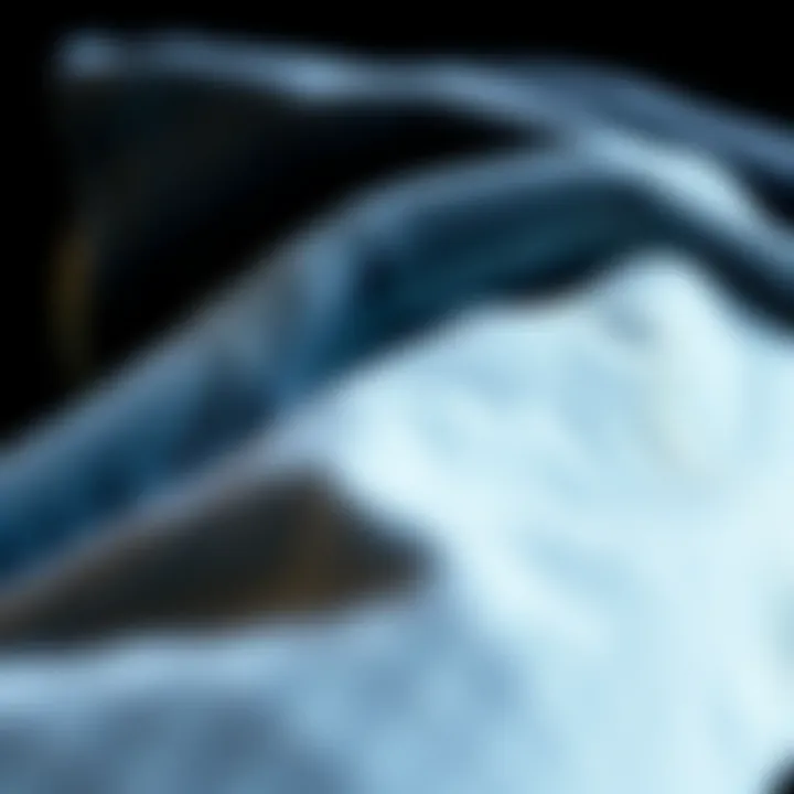 A close-up of various fabric textures used in modern sweatpants designs.