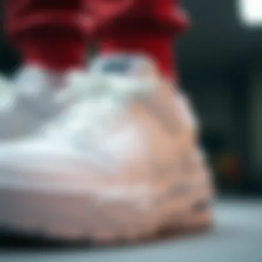 Innovative materials used in Nike Asuna White