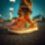 Innovative sneaker design showcasing Nike Pro shoes