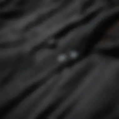 Close-up of fabric and stitching of Nike SB Cargo Pants