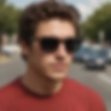 Variety of Oakley Holbrook Frame Styles Various frame colors and styles of Oakley Holbrook sunglasses arranged aesthetically