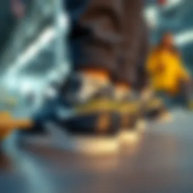 Fashionable presentation of the Reebok Club 70 highlighting its cultural impact