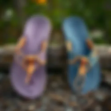 Comparison of color options available for Sperry Santa Cruz sandals