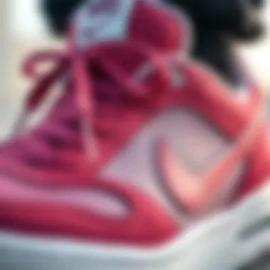 Close-up of technical features enhancing skate performance