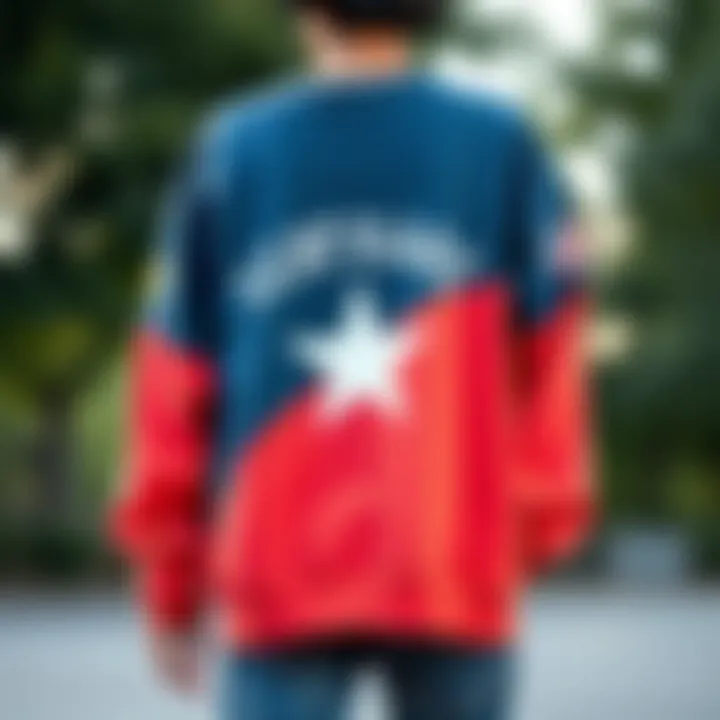 A vintage sweatshirt reflecting the origins of skate culture