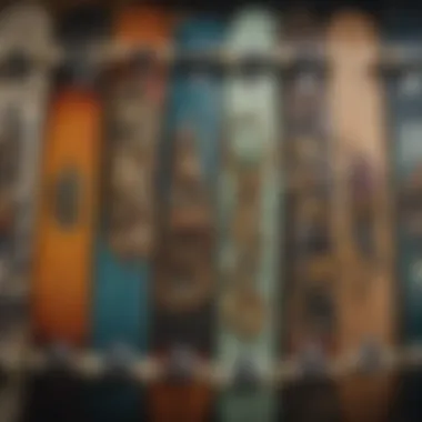 A collection of unique Creature skateboard boards