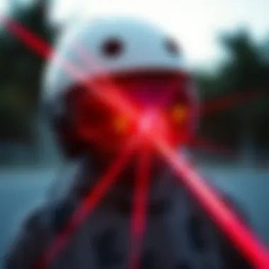 Advanced Laser Safety Gear Innovative laser technology enhancing protective gear