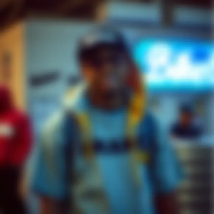 Spotlight on Independent Clothing Brand Independent clothing brand showcased by a rapper