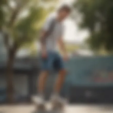 Stylish Shorts in Action Skaters showcasing various styles of shorts
