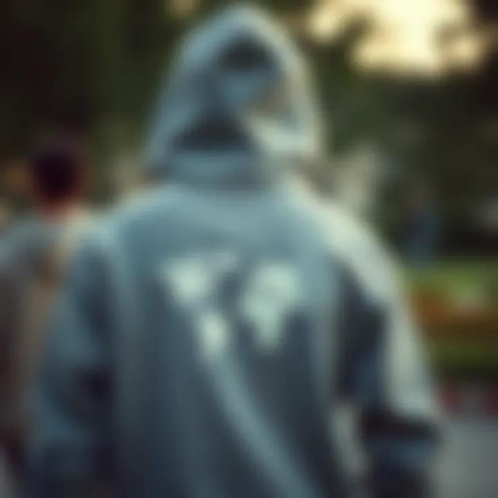 An eco-friendly hoodie symbolizing sustainability in fashion